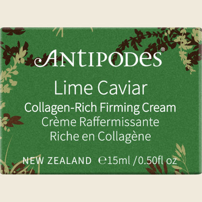 Antipodes Lime Caviar Collagen-Rich Firming Cream MINI 15ml