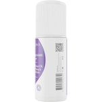 60ml roll-on bottle of Amazing Oils Magnesium Sleep Gel with a purple label, shown from a side angle.
