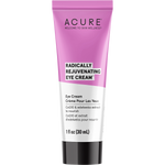 30ml tube of ACURE Radically Rejuvenating Eye Cream for age performance with CoQ10 and edelweiss extract.