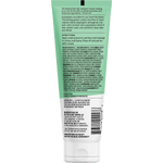 Back view of ACURE Ultra Hydrating Green Juice Cleanser tube showing directions and ingredients on a white background.