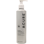 250ml tube of ACURE Bonding Conditioner with cocoa butter and chia seed for hair restoration on a white background.