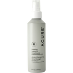 White spray bottle of ACURE Bonding Leave-In Conditioner 147ml with a clear cap and purple and blue label.