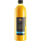 750ml bottle of Alchemy Golden Turmeric Elixir Unsweetened with a vibrant yellow label and black cap.