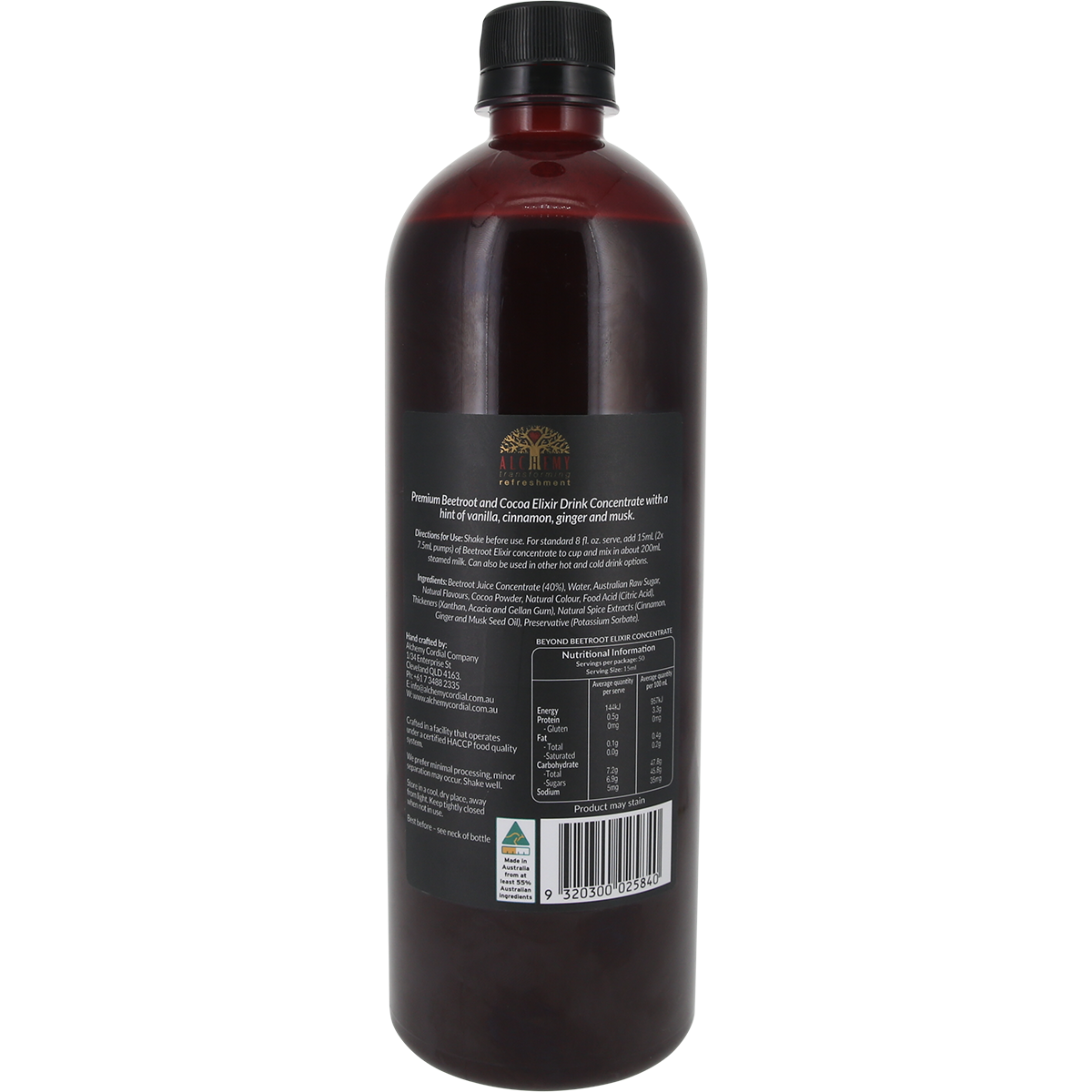 Alchemy Beyond Beetroot Elixir 750ml