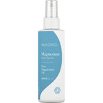 Amazing Oils 200ml Magnesium Daily Spray bottle with a white and teal label on a white background.