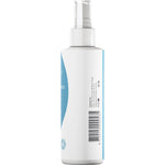Back of Amazing Oils Magnesium Daily Spray 200ml bottle showing directions, benefits, and ingredients on a white label.