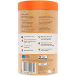Amazonia Raw Gentle Digest Paleo Protein Vanilla 1kg tub showing nutritional info and ingredients.