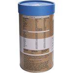 500g tub of Amazonia Raw Protein Slim and Tone Vanilla Cinnamon with a botanical-themed label on a white background.