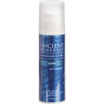 Ancient Minerals Magnesium Lotion Ultra with MSM 150ml pump bottle on a white background.