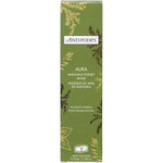 75ml tube of Antipodes Aura Manuka Honey Mask featuring botanical illustrations on a white background.