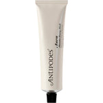 Antipodes Aura Manuka Honey Mask 75ml aluminum tube shown against a white background.