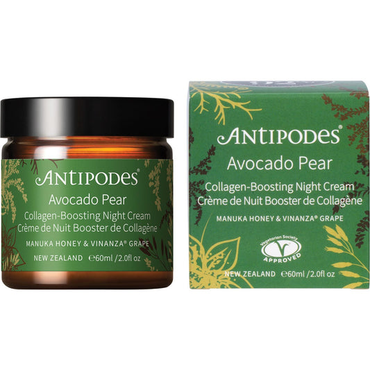 Antipodes Avocado Pear Collagen-Boosting Night Cream 60ml Payless 4 Organics