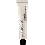 Antipodes Baptise H2O Ultra-Hydrating Water Gel 15ml mini jar shown with its green floral-patterned cardboard box.
