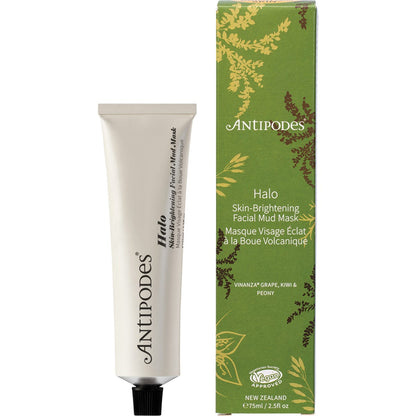 Antipodes Halo Skin-Brightening Facial Mud Mask 75ml Payless 4 Organics