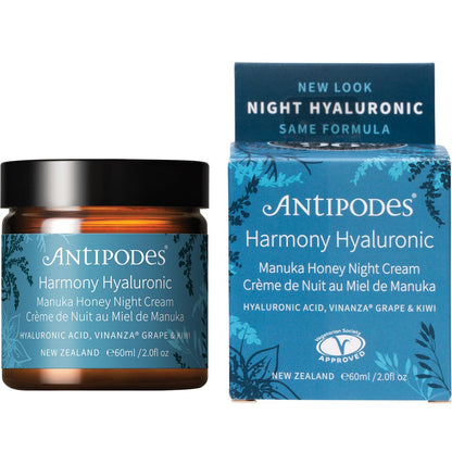 Antipodes Harmony Hyaluronic Manuka Honey Night Cream 60ml Payless 4 Organics