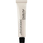 Antipodes 15ml mini Vanilla Pod Hydrating Day Cream tube on a white background.