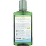 Single 473ml bottle of Auromere Ayurvedic Mouthwash with Neem and Peelu on a white background.