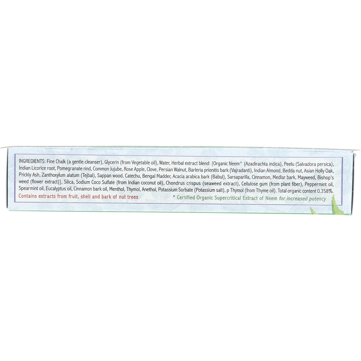 Auromere Toothpaste Ayurvedic Fresh Mint Fluoride Free 117g (Pack of 6) Payless 4 Organics