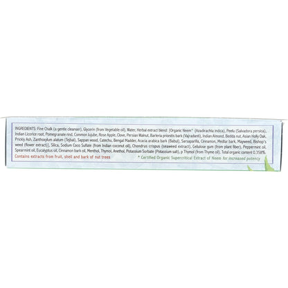Auromere Toothpaste Ayurvedic Fresh Mint Fluoride Free 117g (Pack of 6) Payless 4 Organics