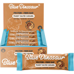 Blue Dinosaur Protein + Fibre Bar Peanut Salted Caramel 50g (Pack of 12)