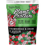1kg bag of Botanika Blends Plant Protein in Strawberries & Cream flavor with a pink and white label.