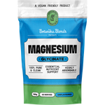 Botanika Blends Magnesium Glycinate 100g resealable pouch with a white and purple label.