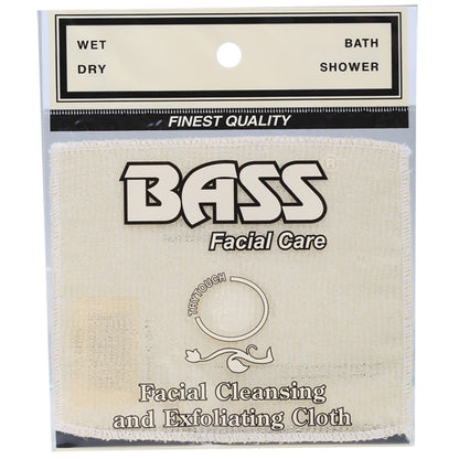 Bass Facial Care Exfoliating Facial Cloth (Colour may vary) Payless 4 Organics