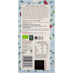Display box of 12 Bennetto Organic Dark Chocolate Coconut Flakes 80g bars featuring blue bird artwork.