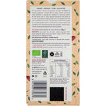 Bennetto Organic Dark Chocolate Orange with Chilli 80g bar with orange and bird illustrations on a white background.