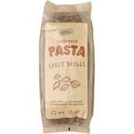 400g bag of Berkelo Sourdough Spelt Shells pasta made from certified sustainable stoneground flour.