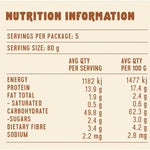 Side view of a 400g bag of Berkelo Sourdough Wholewheat Shells pasta with a brown botanical label.
