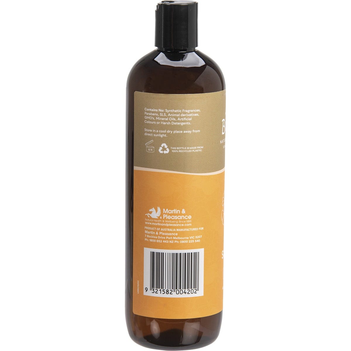 Biologika Hydrating Citrus Rose Shampoo in a 500ml white bottle with a pink and green label.
