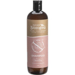 500ml bottle of Biologika Sensitive Shampoo with organic aloe vera, cucumber, and green tea on a white background.