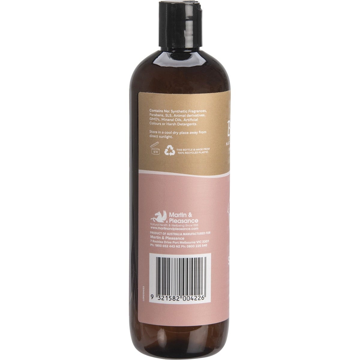 500ml bottle of Biologika Sensitive Shampoo with organic aloe vera, cucumber, and green tea on a white background.