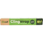 Biotuff Compostable Cling Wrap 100 x 30cm Sheets 30m Payless 4 Organics
