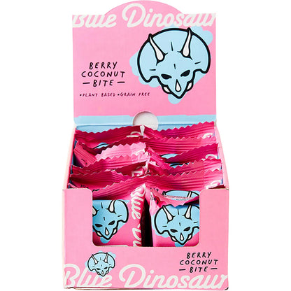 Blue Dinosaur Hand-Baked Bite Berry & Coconut 30g (Pack of 18) Payless 4 Organics