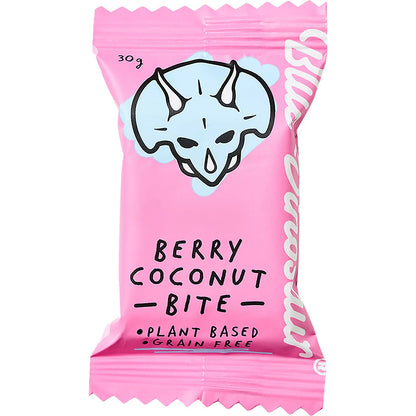 Blue Dinosaur Hand-Baked Bite Berry & Coconut 30g (Pack of 18) Payless 4 Organics