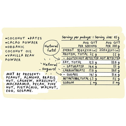 Blue Dinosaur Lamington Snack Bar 45g (Pack of 12) Payless 4 Organics