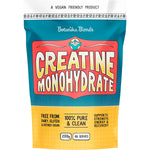 200g bag of Botanika Blends Creatine Monohydrate, a pure pharmaceutical-grade vegan supplement for energy and focus.