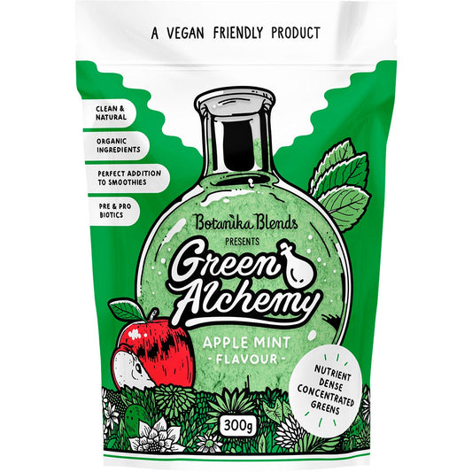 Botanika Blends Green Alchemy Nutrient Dense Greens Apple Mint 300g Payless 4 Organics