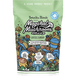 300g tub of Botanika Blends Magikal Mushroom Mix Coffee with organic shiitake, turkey tail, tremella, and maitake.