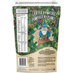 Botanika Blends Oh My Apple Pie 1kg plant protein bag with apple and cinnamon illustrations on a white background.