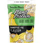 1kg tub of Botanika Blends Banoffee Pie plant protein featuring a yellow label with a wizard logo on a white background.