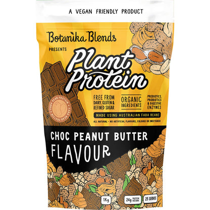 Botanika Blends Plant Protein Choc Peanut Butter 1kg Payless 4 Organics