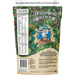 Botanika Blends Golden Chai Latte 1kg plant protein bag featuring turmeric and spice illustrations on a white background.