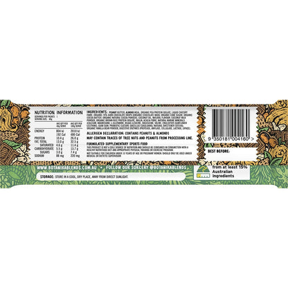 Botanika Blends Vegan Protein Bars Choc Chip Peanut Butter 40g (Pack of 12) Payless 4 Organics