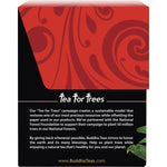 Box of 18 Buddha Teas Organic Ashwagandha herbal tea bags on a white background.