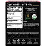 Buddha Teas Digestive Nirvana Blend 18-pack box showing organic ingredients like anise, ginger, and fennel.