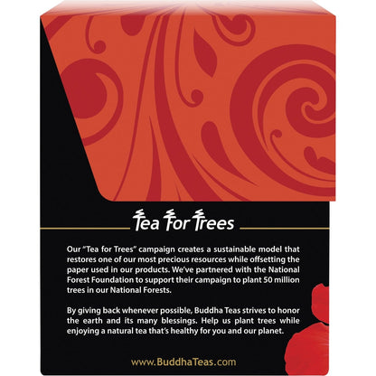 Buddha Teas Organic Herbal Tea Bags Hibiscus Tea 18 Pack Payless 4 Organics