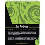 18-pack box of Buddha Teas Organic Holy Basil (Tulsi) Tea with a green and white floral label on a white background.